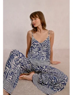Top de tirantes con estampado