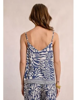 Top de tirantes con estampado