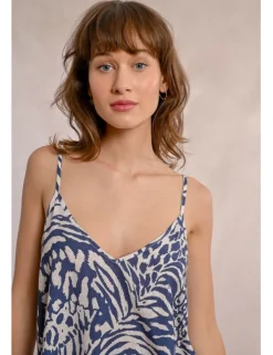 Top de tirantes con estampado