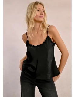 Top lencero de tirantes detalle volantes