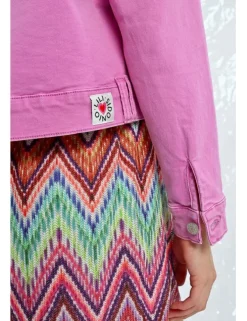 Veste en jean crop