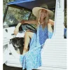 Vestido midi de tirantes con estampado